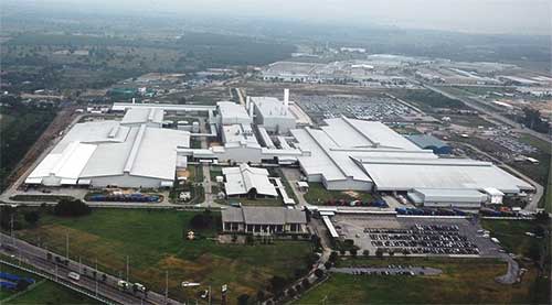 Фабрика General Motors в Районге, Тайланд